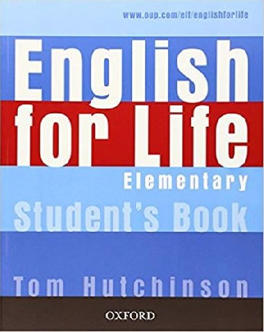 English for Life Elementary Students book - Hutchinson Tom