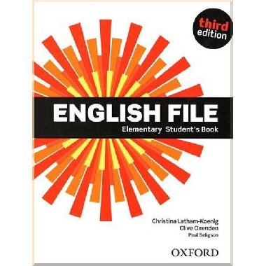 English File 3rd edition Elementary Students book (without iTutor CD-ROM) - Latham-Koenig Christina; Oxenden Clive