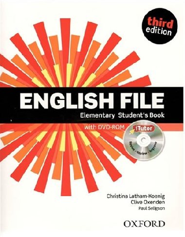 English File 3rd edition Elementary Students book with Oxford Online Skills (without iTutor CD-ROM) - Latham-Koenig Christina; Oxenden Clive