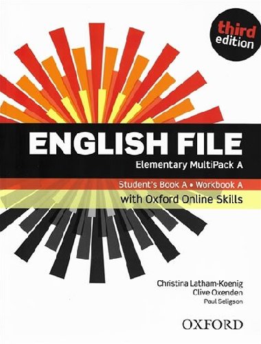 English File 3rd edition Elementary MultiPACK A with Oxford Online Skills (without CD-ROM) - Latham-Koenig Christina; Oxenden Clive