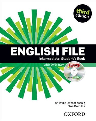 English File 3rd edition Intermediate Students book with Oxford Online Skills (without iTutor CD-ROM) - Latham-Koenig Christina; Oxenden Clive
