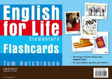 English for Life Elementary Flashcards - Hutchinson Tom