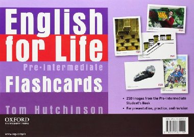 English for Life Pre-intermediate Flashcards - Hutchinson Tom