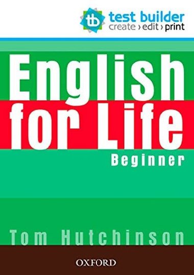 English for Life Beginner Test Builder DVD-ROM - Hutchinson Tom