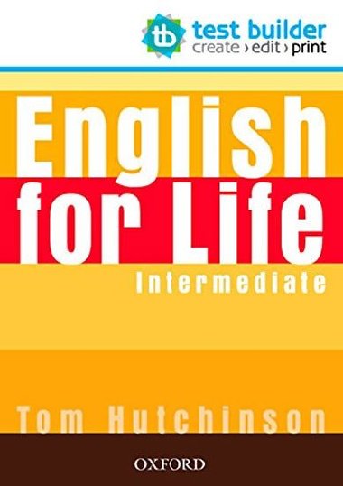 English for Life Intermediate Test Builder DVD-ROM - Hutchinson Tom