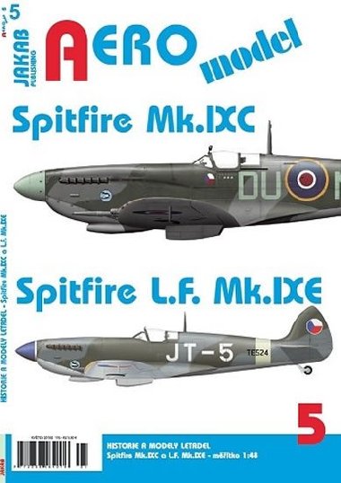 AEROmodel 5 - Spitfire Mk.IXC a Spitfire L.F.Mk.IXE - neuveden