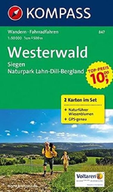 Westerwald - Siegen - NP Lahn-Dill-Brgland (sada 2 map) 847   NKOM - neuveden