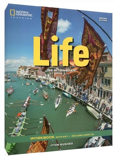 Life Pre-intermediate Second Edition Workbook with Key and Audio CD 2nd Edition - Hughes John