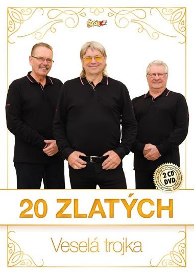 Vesel Trojka - 20 Zlatch - 2 CD + DVD - neuveden
