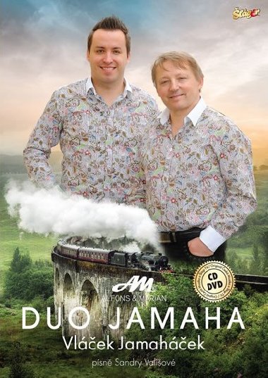 Duo Jamaha - Vláček Jamaháček - CD + DVD - neuveden