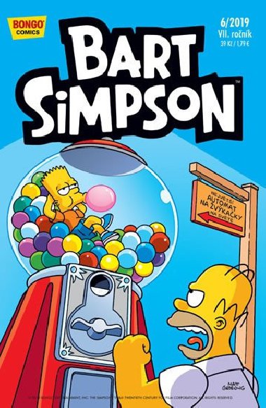 Simpsonovi - Bart Simpson 6/2019 - Matt Groening