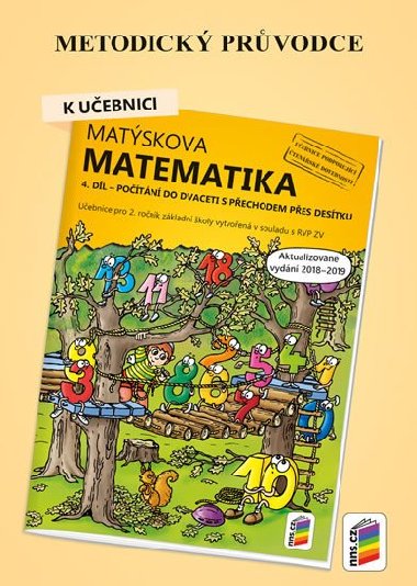 Metodick prvodce k Matskov matematice 4. dl  - aktualizovan vydn 2019 - neuveden