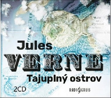 Tajuplný ostrov - 2 CD (134 minut) - Jules Verne; Jan Vlasák; Bohuslav Čvančara; Stanislav Šárský; Libuše Hertlová...