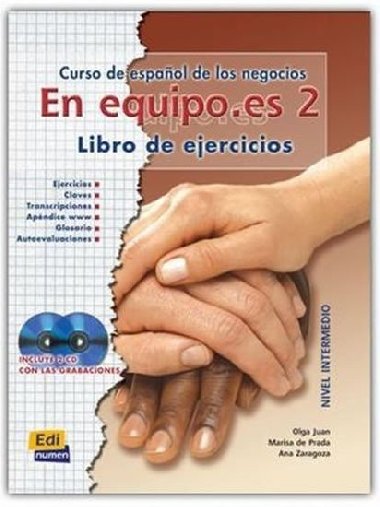 En Equipo.es 2 Intermedio B1 - Libro de ejercicios + CDs (2) - neuveden