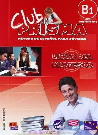 Club Prisma Intermedio-Alto B1 - Libro del profesor + CD - neuveden