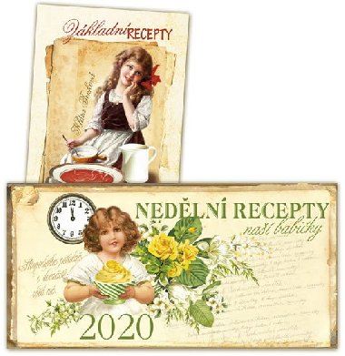 Kalend 2020 - Nedln recepty na babiky + Zkladn recepty - Klra Trnkov