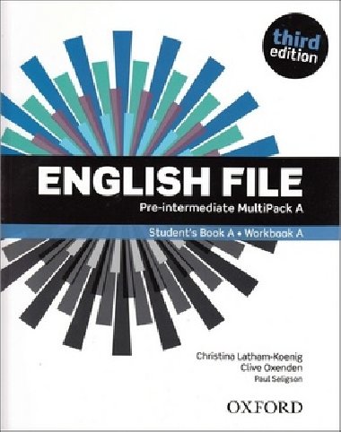 English File Third Edition Pre-intermediate Multipack A (without CD-ROM) - Latham-Koenig Christina; Oxenden Clive