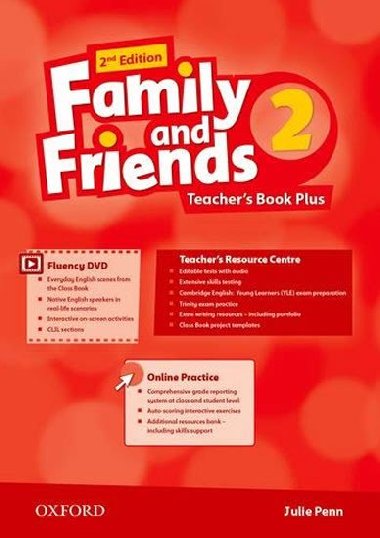 Family and Friends 2 2nd Edition 2 Teachers Book Plus - Penn Julie