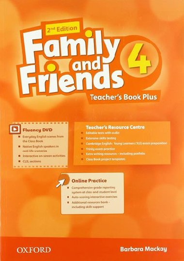Family and Friends 4 2nd Edition Teachers Book Plus - MacKay Barbara