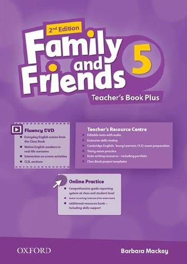 Family and Friends 5 2nd Edition Teachers Book Plus - MacKay Barbara