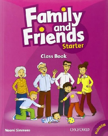 Family and Friends Starter Course Book with MultiRom Pack - Simmons Naomi