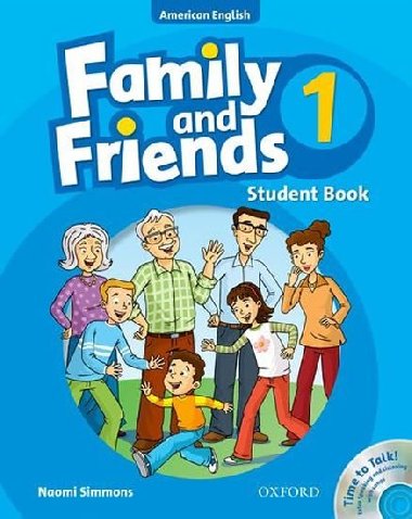 Family and Friends 1 American English Students Book + CD Pack - Simmons Naomi