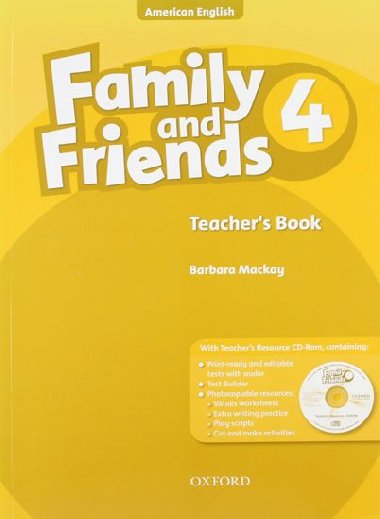 Family and Friends 4 American English Teachers Book + CD-ROM Pack - MacKay Barbara