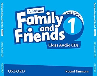 Family and Friends 1 American Second Edition 1Class Audio CDs /3/ - Simmons Naomi
