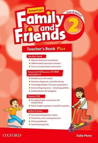Family and Friends 2 American Second Edition Teachers book Pack - Penn Julie