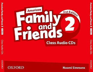 Family and Friends 2 American Second Edition Class Audio CDs /3/ - Simmons Naomi