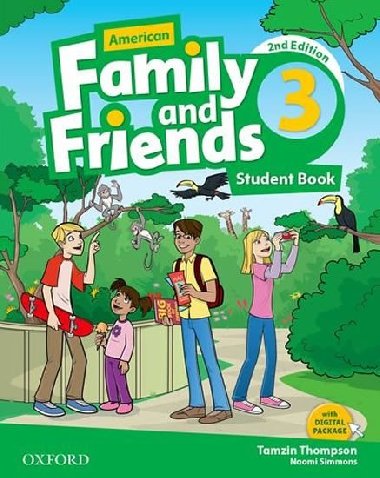 Family and Friends 3 American Second Edition Students book - Thompson Tamzin
