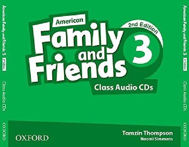 Family and Friends 3 American Second Edition Class Audio CDs /3/ - Thompson Tamzin