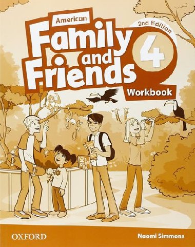 Family and Friends 4 American Second Edition Workbook - Simmons Naomi