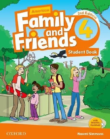 Family and Friends 4 American Second Edition Students book - Simmons Naomi