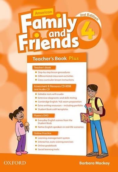 Family and Friends 4 American Second Edition Teachers book Pack - MacKay Barbara