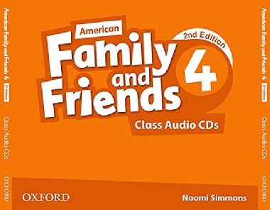 Family and Friends 4 American Second Edition Class Audio CDs /3/ - Simmons Naomi