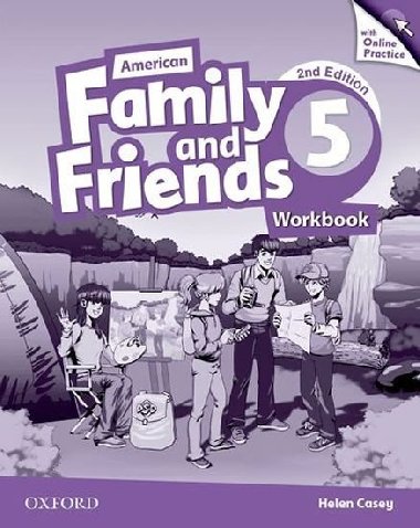 Family and Friends 5 American Second Edition Workbook with Online Practice - Casey Helen