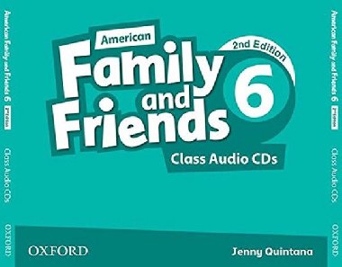 Family and Friends 6 American Second Edition Class Audio CDs /3/ - Quintana Jenny