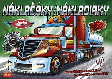 Nklaky / Nkladiaky - Turbo Motory + samolepky - Infoa