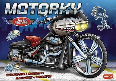 Motorky - Turbo Motory + samolepky - Infoa