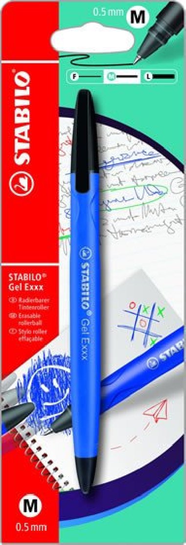 STABILO Gel Exxx modr - Stabilo