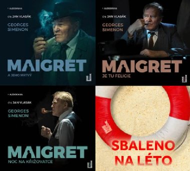 Maigret - CDmp3 (komplet Maigret a jeho mrtv, Je tu Felicie, Noc na kiovatce) - Simenon Georges