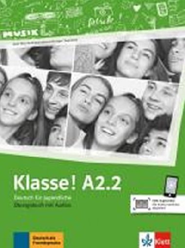 Klasse! A2.2 - bungsbuch mit Audios online - neuveden