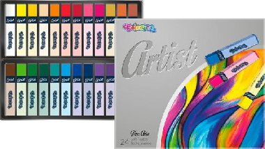 Artist - suché pastely 24 barev - neuveden