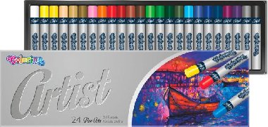 Artist - olejové pastely 24 barev - Artist