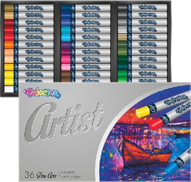 Artist - olejové pastely 36 barev - neuveden