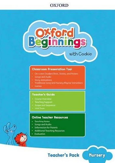 Oxford Beginnings with Cookie: Teachers Pack: Nursery - kolektiv autor