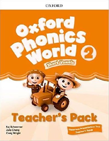 Oxford Phonics World: Level 2: Teachers Pack with Classroom Presentation Tool 2 - Schwermer Kaj