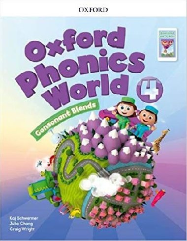 Oxford Phonics World: Level 4: Student Book with Reader e-Book Pack 4 - Schwermer Kaj
