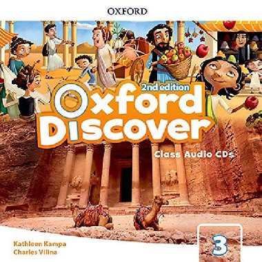 Oxford Discover Second Edition 3 Class Audio CDs (3) - Kampa Kathleen